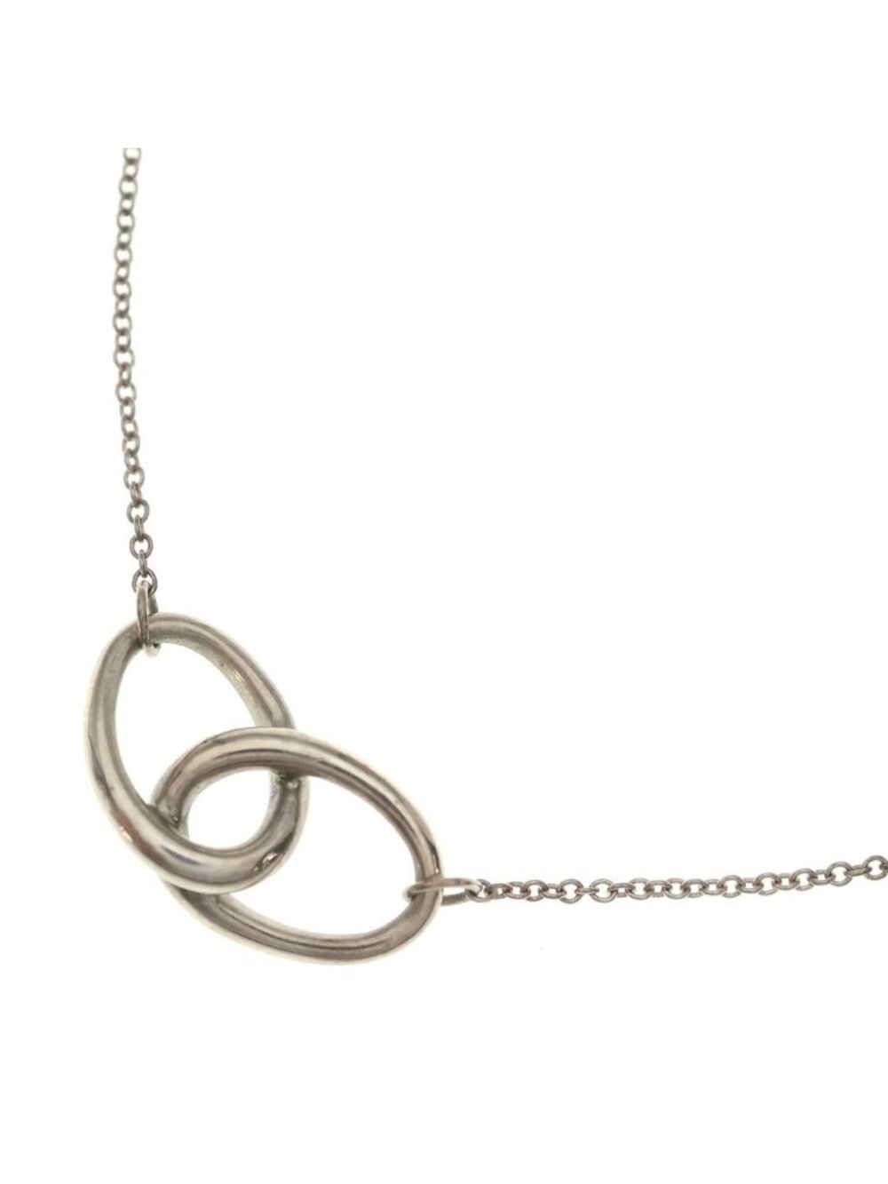 Tiffany & Co Double Loop Necklace Silver